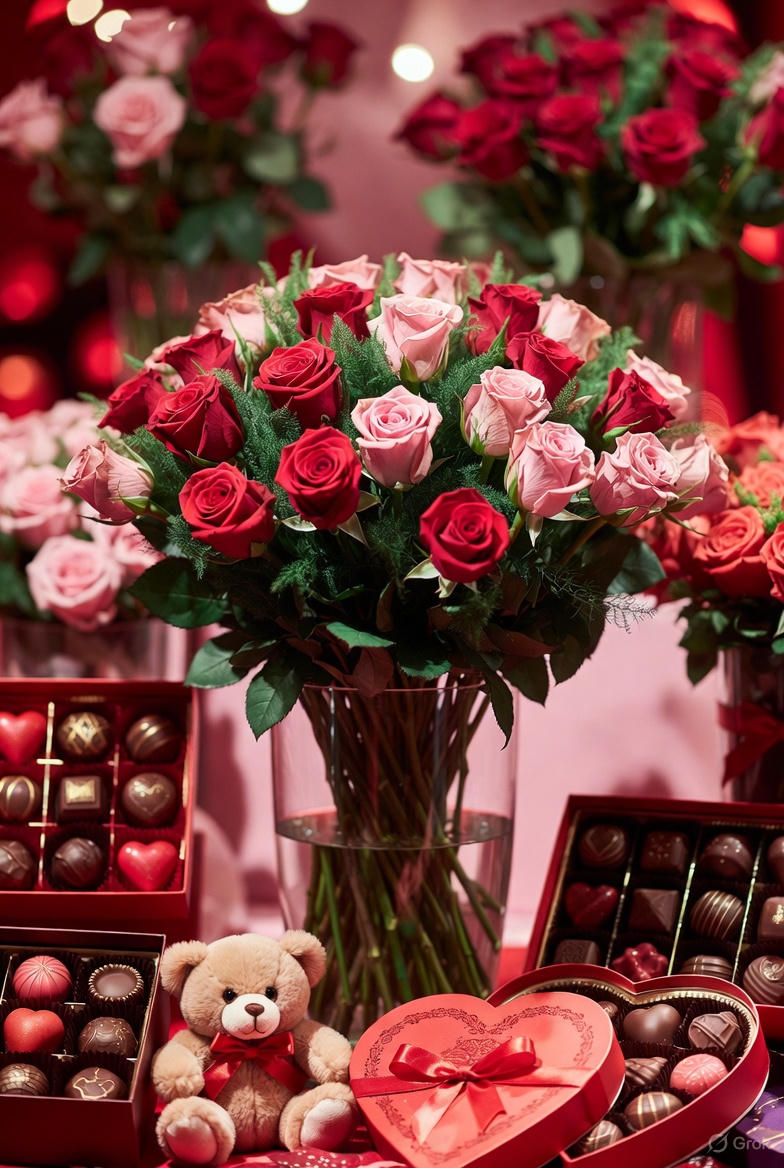 Kärlekspaketet De Luxe – Allt-i-ett Alla hjärtans dag-överraskning